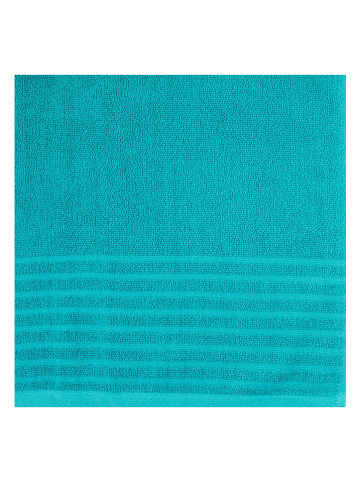 avance 4-delige set: handdoeken turquoise