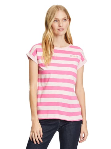 CARTOON Koszulka w kolorze jasnoróżowo-różowym