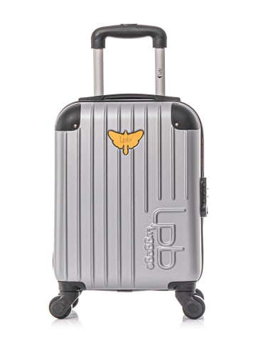 Les P´tites Bombes Hardcase-trolley zilverkleurig - (B)32 x (H)46 x (D)20 cm