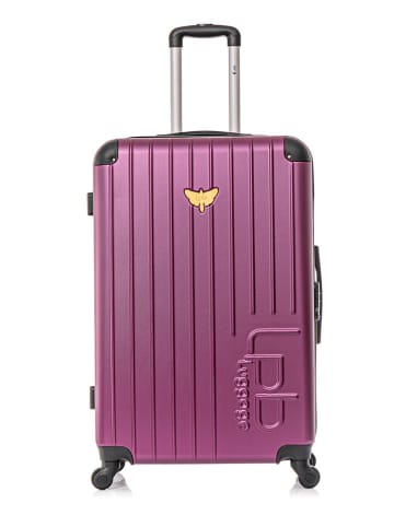 Les P´tites Bombes Hardcase-Trolley in Lila - (B)47 x (H)75 x (T)29 cm