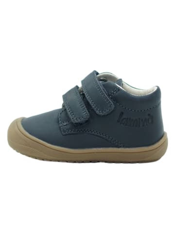 lamino Leren sneakers donkerblauw