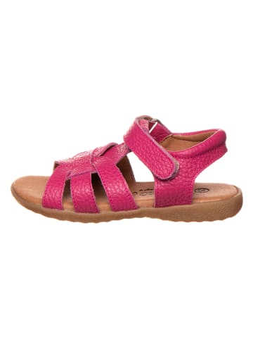 lamino Leder-Sandalen in Pink