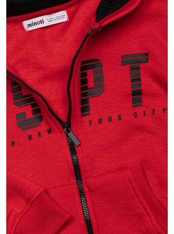 Minoti Sweatjacke in Rot