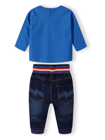 Minoti 2tlg. Outfit in Blau/ Dunkelblau