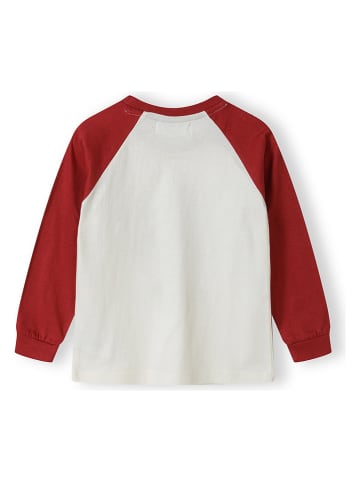 Minoti Koszulka w kolorze czerwono-białym