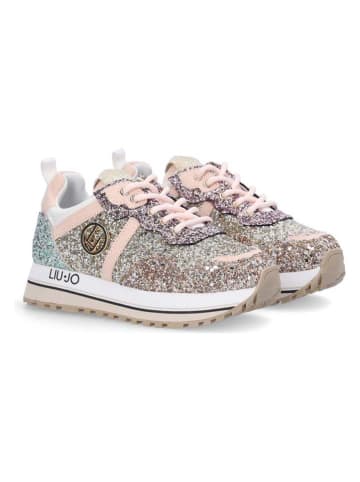 Liu Jo Sneakers goudkleurig/lichtroze