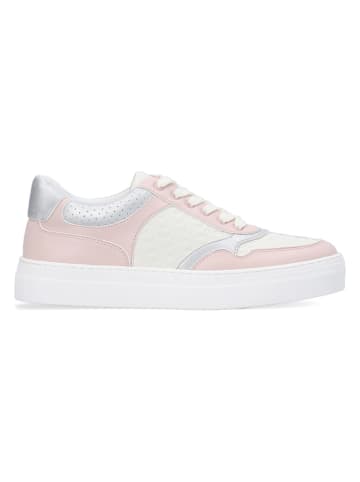 Liu Jo Sneakers crème/lichtroze/zilverkleurig