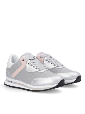 Liu Jo Sneakersy w kolorze srebrnym