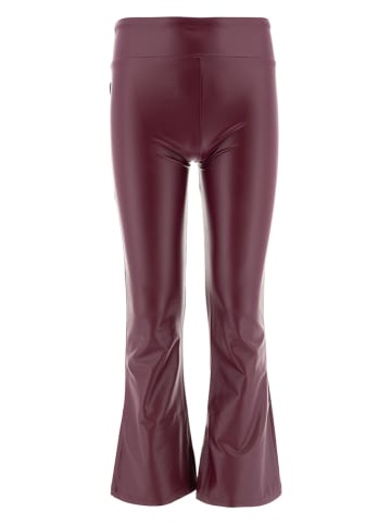 Converse Spodnie w kolorze fioletowym ze skóry syntetycznej
