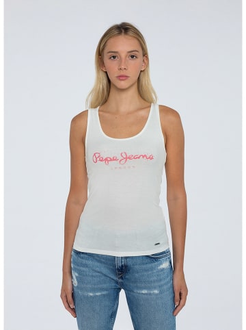 Pepe Jeans Top in Weiß