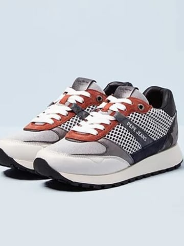 Pepe Jeans FOOTWEAR Leren sneakers meerkleurig