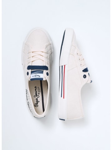 Pepe Jeans Sneakers crème