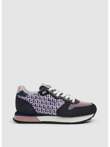 Pepe Jeans Leren sneakers zwart