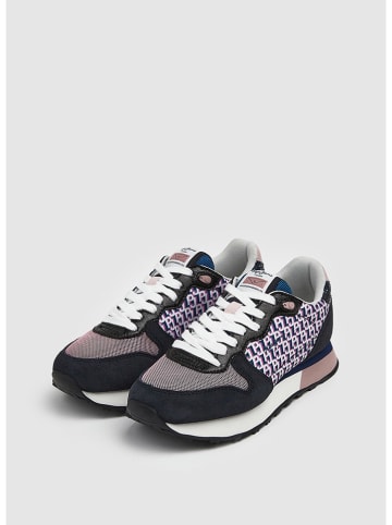 Pepe Jeans FOOTWEAR Leren sneakers zwart