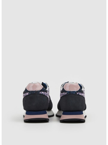 Pepe Jeans FOOTWEAR Skórzane sneakersy w kolorze czarnym