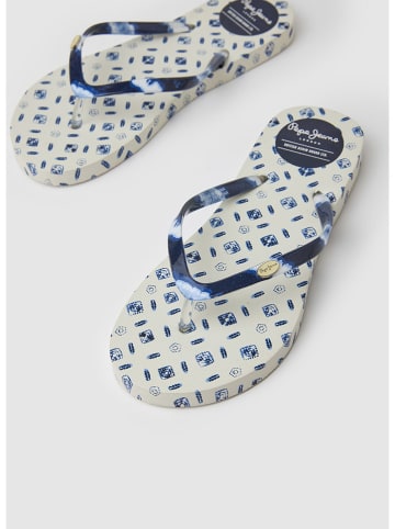 Pepe Jeans Teenslippers wit