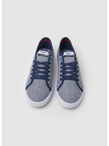 Pepe Jeans Sneakers in Blau/ Grau