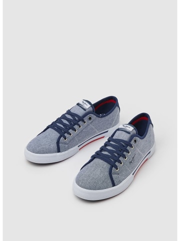 Pepe Jeans Sneakersy w kolorze niebiesko-szarym