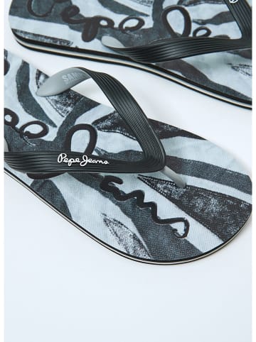 Pepe Jeans FOOTWEAR Japonki ze wzorem