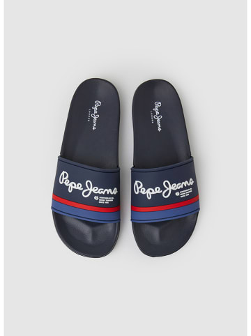 Pepe Jeans Klapki w kolorze granatowym