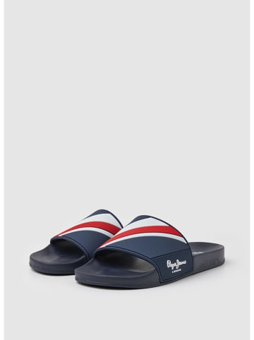 Pepe Jeans FOOTWEAR Klapki w kolorze granatowym