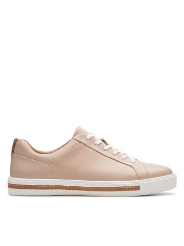 Clarks Leder-Sneakers in Rosa