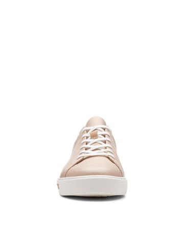 Clarks Leren sneakers lichtroze