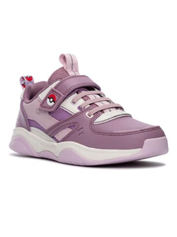 Clarks Leren sneakers paars