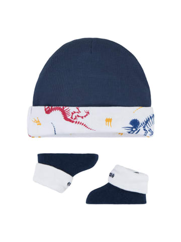 Converse 2-delige set wit/donkerblauw