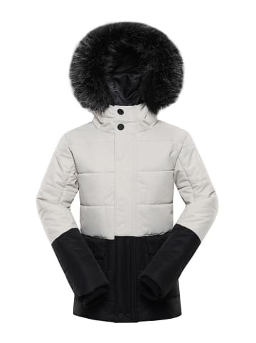 Alpine Pro Winterjas "Egypo" wit/zwart