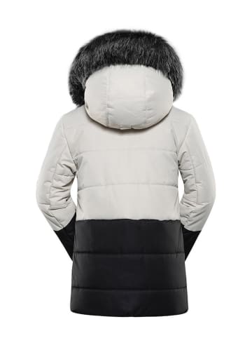 Alpine Pro Winterjacke "Egypo" in Weiß/ Schwarz