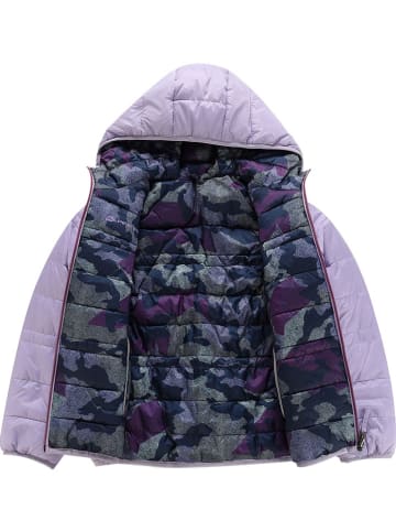 Alpine Pro Dwustronna kurtka pikowana "Eromo" w kolorze lawendowo-fioletowym