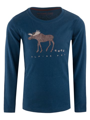 Alpine Pro Koszulka "Ksevo" w kolorze niebieskim