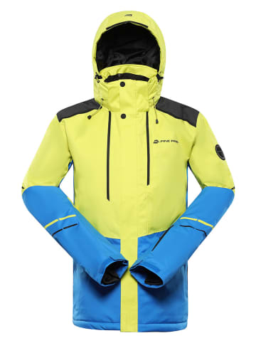 Alpine Pro Ski-/ Snowboardjacke "Zarib" in Gelb/ Blau