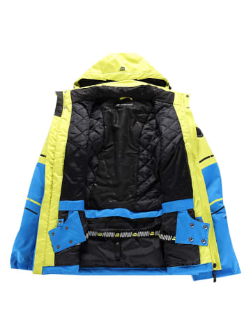 Alpine Pro Ski-/snowboardjas "Zarib" geel/blauw