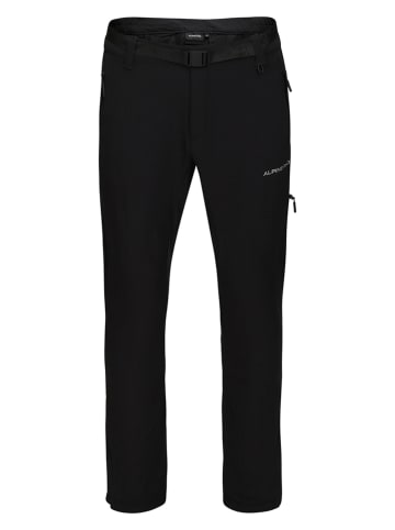 Alpine Pro Spodnie softshellowe "Okem" w kolorze czarnym