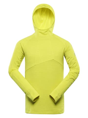 Alpine Pro Fleecehoodie "Gorf" in Gelb