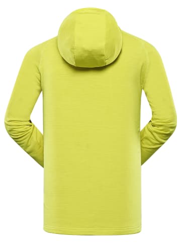 Alpine Pro Fleece hoodie "Gorf" geel