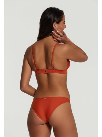 SHIWI Bikini w kolorze czerwonobrązowym