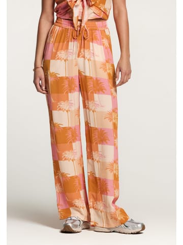 SHIWI Spodnie w kolorze różowo-pomarańczowym