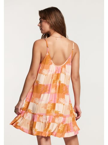 SHIWI Kleid in Orange/ Rosa