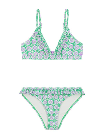 SHIWI Bikini w kolorze zielono-fioletowym