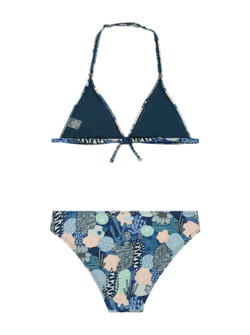 SHIWI Wende-Bikini in Blau/ Petrol