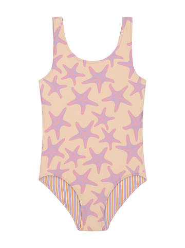 SHIWI Dwustronny strój kąpielowy w kolorze jasnoróżowo-fioletowym
