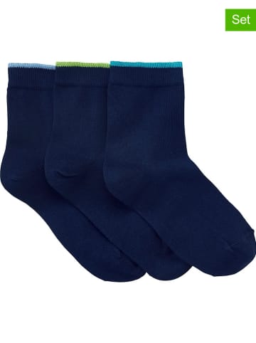 JAKO-O 3-delige set: sokken donkerblauw