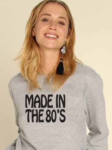 WOOOP Sweatshirt "Made In The 80s" grijs