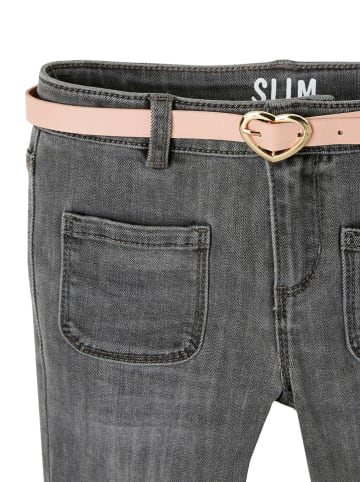 vertbaudet Dżinsy - Slim fit - w kolorze antracytowym