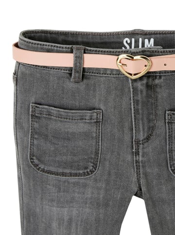 vertbaudet Spijkerbroek - slim fit - antraciet