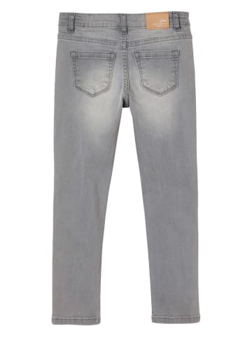 vertbaudet Jeans - Slim fit - in Grau