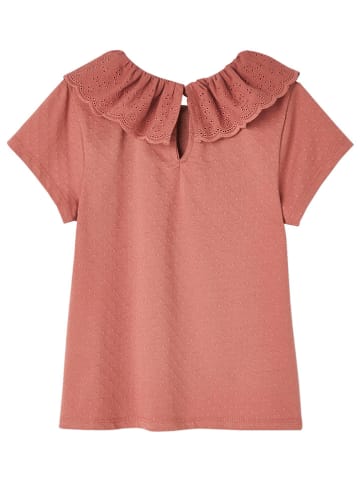 vertbaudet Shirt in Rotbraun